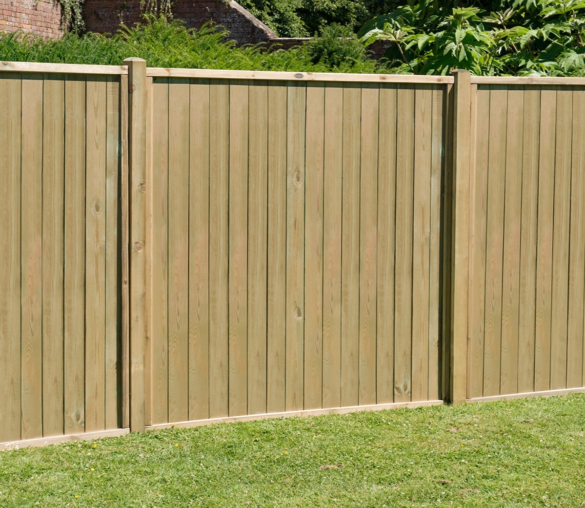 Cheap Garden Wood Fence Panels Pressure Treated 1828mm x 1828mm 6x6ft 
