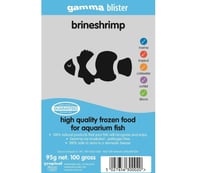 Gamma Frozen Brineshrimp 100g Blister Pack