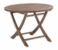 Alexander Rose Sherwood Chestnut Acacia 0.64m Occasional Table