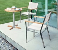 Barlow Tyrie Equinox 2 Seater Bistro Dining Set