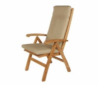Barlow Tyrie Highback Chair Seat & Back Cushion Set