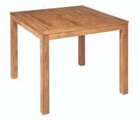 Barlow Tyrie Linear 90cm Square Dining Table
