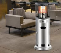 Callow Inferno Stainless Steel 7.3kW Gas Patio Heater