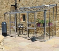 Halls Cotswold Broadway 12 x 6 ft Lean To Greenhouse
