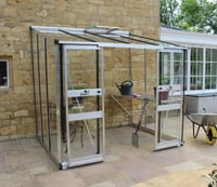 Halls Cotswold Broadway 8 x 6 ft Lean To Greenhouse