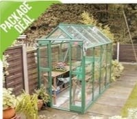 Elite Compact 4 x 10 ft Package Greenhouse