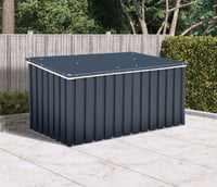 Sapphire 4 x 2 ft Metal Garden Storage Box