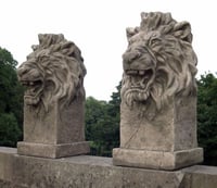 Borderstone Etosha Lions Pair  