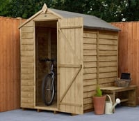 Forest 4 x 6 ft Overlap Security Shed
