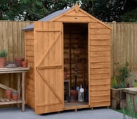Forest 5 x 3 ft Overlap Dip Treated Shed 