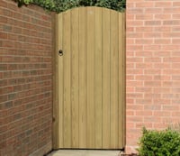 Forest Heavy Duty 3 x 6 ft Tongue and Groove Wooden Gate
