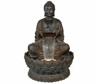 Giant Sitting Buddha Water Feature