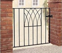 Made To Measure Burbage Abbey Modern Single Gate