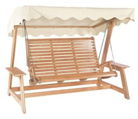 Alexander Rose Mahogany Swing Seat with Canopy