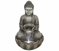 Medium Grey Buddha Water Feature