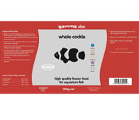 Gamma Frozen Whole Cockle 250g Slice Pack