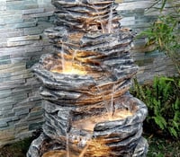 5 Pool Rock Fountain Water Feature