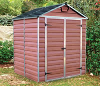 Palram Canopia Skylight Amber 6 x 5 ft Polycarbonate Shed