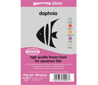 Gamma Frozen Daphnia 100g Blister Pack