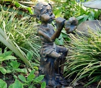 Pixie With Flute Ornament