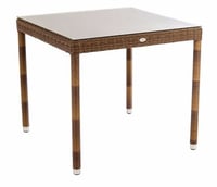 Alexander Rose San Marino 0.8m Table with Glass Top