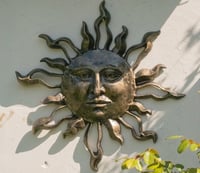 Sun Plaque Ornament