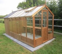 Swallow Kingfisher 6 x 10 ft Greenhouse with 6 x 4 ft Shed