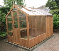 Swallow Kingfisher 6 x 6 ft Greenhouse with 6 x 4 ft Shed