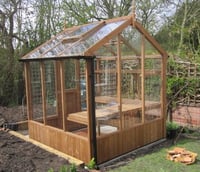 Swallow Kingfisher 6 x 6 ft ThermoWood Greenhouse