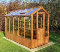 Swallow Lark 4 x 10 ft Thermowood Greenhouse