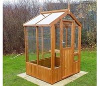 Swallow Lark 4 x 4 ft Thermowood Greenhouse