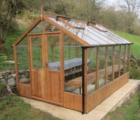 Swallow Raven 8 x 12 ft ThermoWood Greenhouse