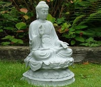 Thai Buddha Granite 46cm Statue