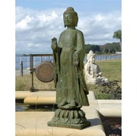 The Enlightened Buddha Garden Sculpture