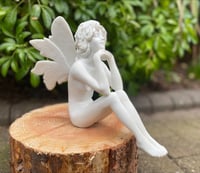 The Secret Garden Fairies Pondering Fairy Statue