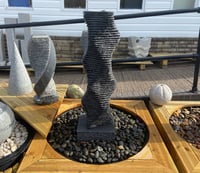 Wave Column Water Sculpture Kit - Dark Grey