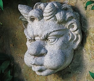 Haddonstone Grotesque Mask Wall Fountain