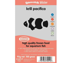 Gamma Frozen Krill Pacifica 100g Blister Pack