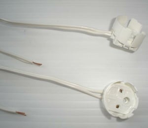Replacement T8 Lamp Leads (1 pair)