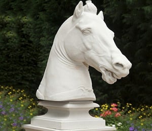 Haddonstone Equine Head Statue