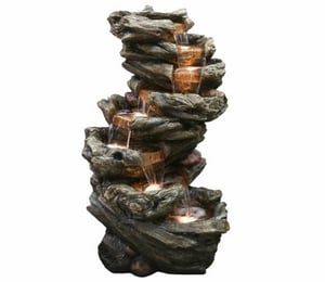 7 Fall Woodland Water Feature