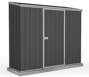 Absco Space Saver Monument 7.5 x 3 ft Metal Shed