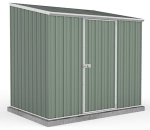 Absco Space Saver Pale Eucalyptus 7.5 x 5 ft Metal Shed