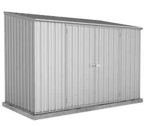 Absco Space Saver Zinc 10 x 5 ft Metal Shed