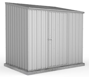 Absco Space Saver Zinc 7.5 x 5 ft Metal Shed