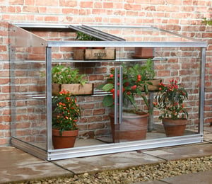 Access Value Lean To Half 4ft x 2ft Greenhouse