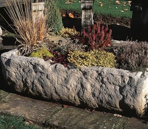 Alpine Trough Large Garden Stone Planter
