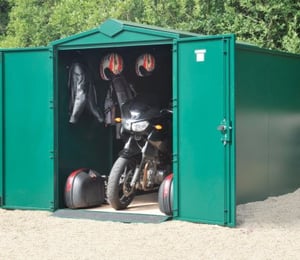 Asgard Motorbike Plus 5 x 11 ft Metal Garage