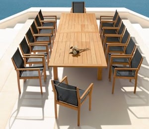 Barlow Tyrie Apex & Horizon 14 Seater Dining Set
