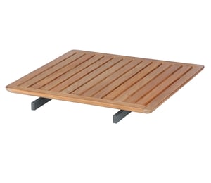Barlow Tyrie Layout Bridging 80cm Square Table
